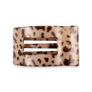 Flat Rectangle Hair Clip | Medium | Blonde Tortoise - Sugar Co.