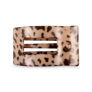 Flat Rectangle Hair Clip | Medium | Blonde Tortoise - Sugar Co.