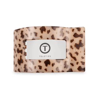 Flat Rectangle Hair Clip | Medium | Blonde Tortoise - Sugar Co.