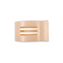 Flat Rectangle Hair Clip | Small | Almond Beige - Sugar Co.