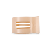 Flat Rectangle Hair Clip | Small | Almond Beige