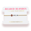 Football Mom Bracelet: Standard 6.75 / Gold - Sugar Co.