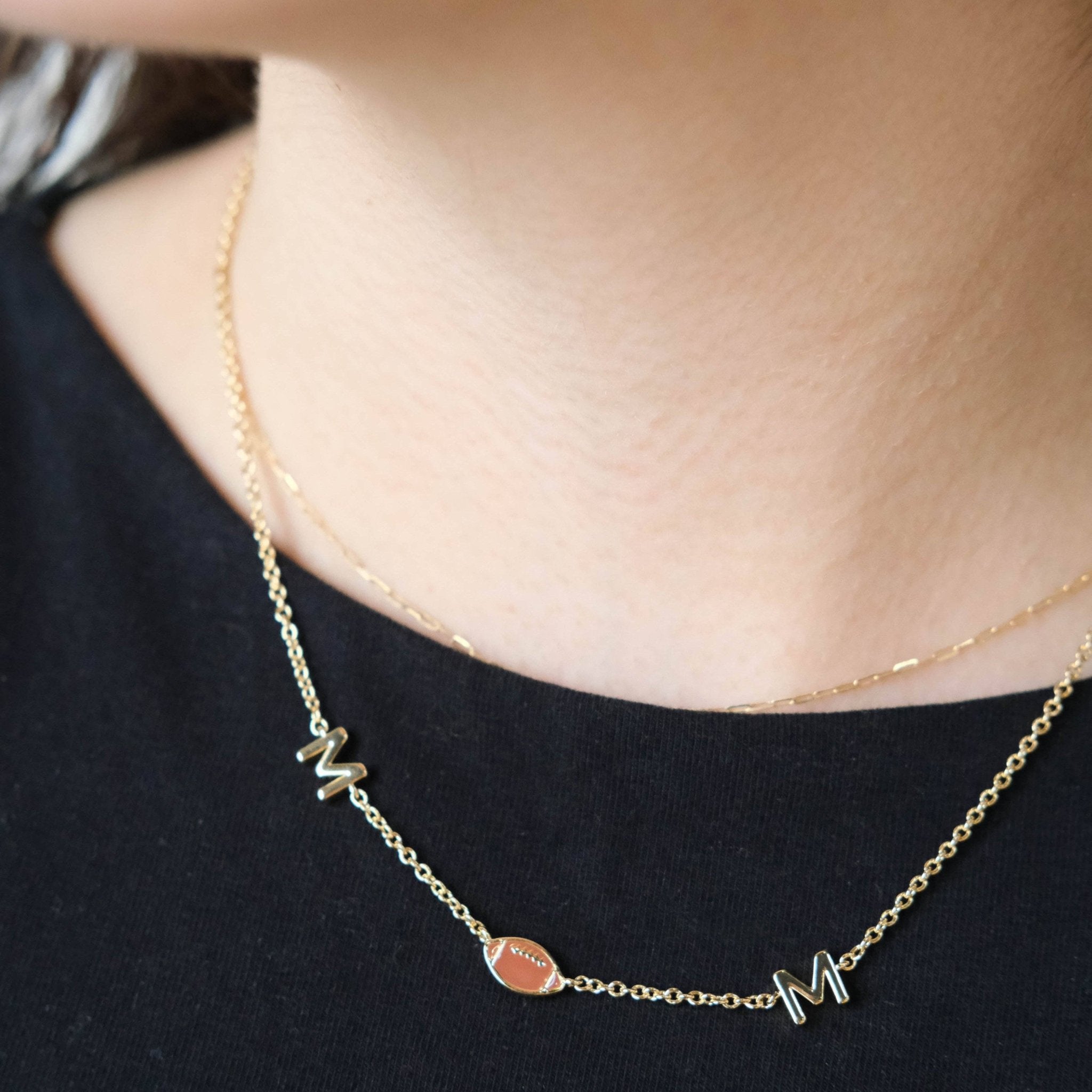 Football Mom Necklace - Sugar Co.