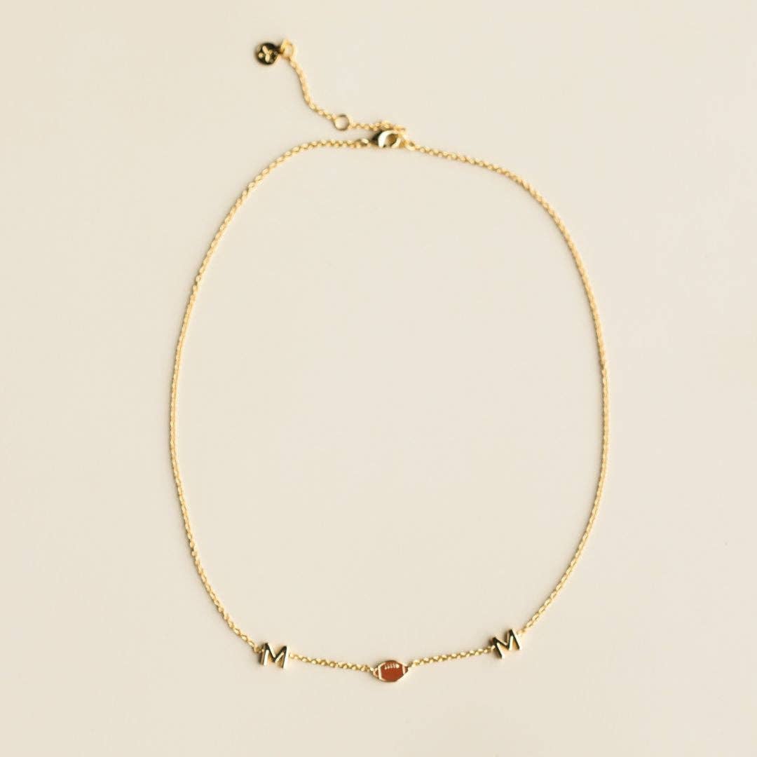 Football Mom Necklace - Sugar Co.