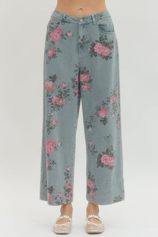 Forever Yours Floral Pant - Sugar Co.