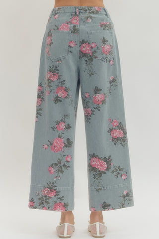 Forever Yours Floral Pant - Sugar Co.