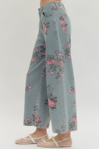 Forever Yours Floral Pant - Sugar Co.