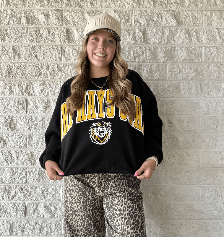Fort Hays State Logo Fleece