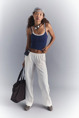 FP Movement | All Clear Coastline Cami True Navy with Cream - Sugar Co.