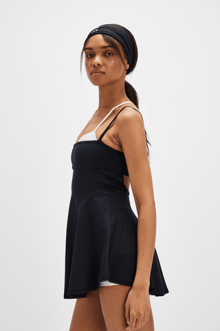 Fp Movement | Baseline Tennis Dress Black Combo - Sugar Co.