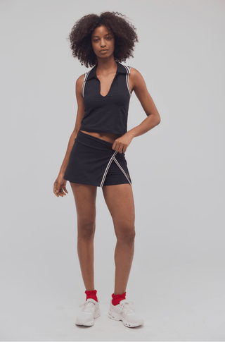 Fp Movement Forehand Polo Black - Sugar Co.