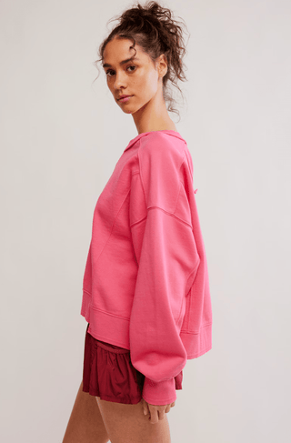FP Movement | Intercept Pullover Hot Pink - Sugar Co.