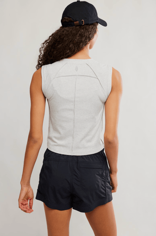 Fp Movement Love My Twist Muscle White Heather Grey - Sugar Co.