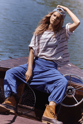 FP Movement | Printed Tackle Tee Bloom Stripe Combo - Sugar Co.