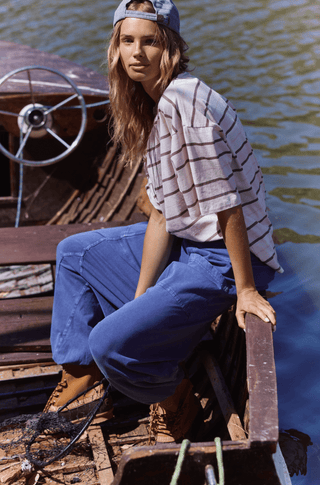 FP Movement | Printed Tackle Tee Bloom Stripe Combo - Sugar Co.