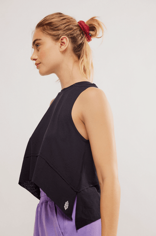 Fp Movement Tempo Tank Black - Sugar Co.