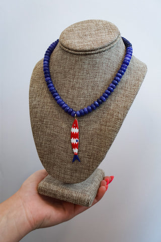 Freedom Fish Necklace - Sugar Co.