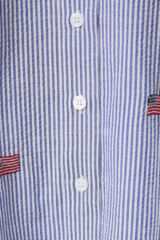 Freedom Seersucker Shirt - Sugar Co.