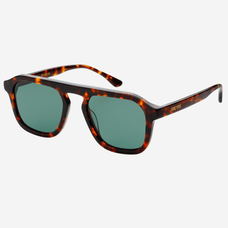Freyrs | Addison Aviator Sunglasses Tortoise / G15 - Sugar Co.