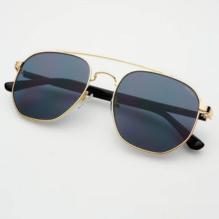 Freyrs | Austin Sunglasses : Gold / Gray - Sugar Co.