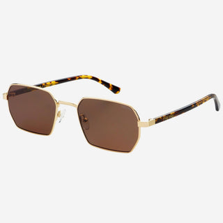 FREYRS Eyewear: Superior Sunglasses: Gold / Brown - Sugar Co.