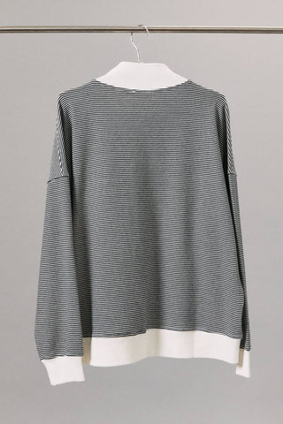 Game Day Energy Mock Neck Sweatshirt - Sugar Co.
