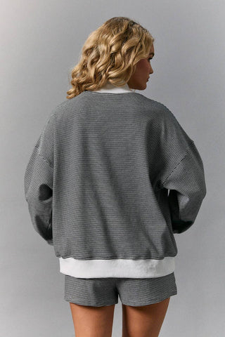 Game Day Energy Mock Neck Sweatshirt - Sugar Co.