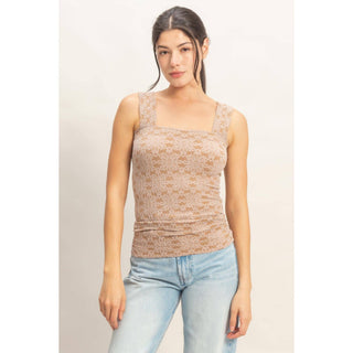 Garden Bloom Tank Blue - Sugar Co.