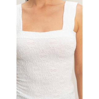 Garden Bloom Tank White - Sugar Co.