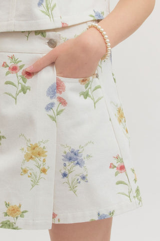 Garden Party Skort - Sugar Co.