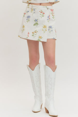 Garden Party Skort - Sugar Co.