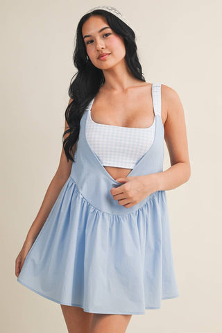 Gingham Game Day Play Dress - Sugar Co.