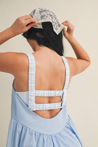 Gingham Game Day Play Dress - Sugar Co.