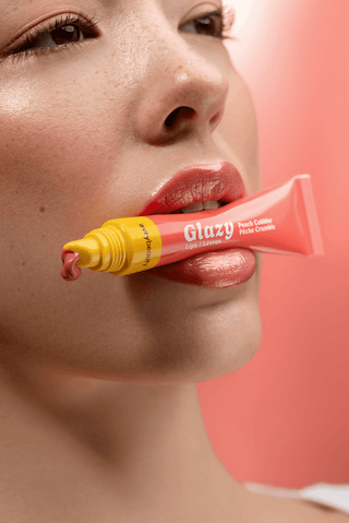 Glazy Lips DUO - Sunny Crush 2pc Mango Tart/Peach Cobbler - Sugar Co.