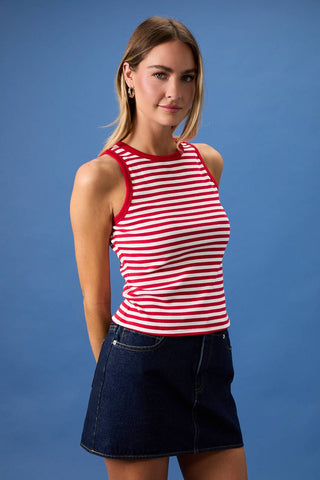 Go for Gold Striped Tank - Sugar Co.