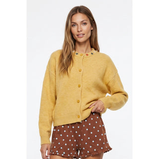 Golden Flower Cardigan - Sugar Co.
