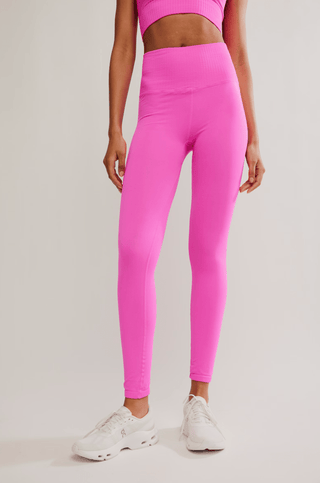 Good Karma Leggings Fuchsia Flirt - Sugar Co.