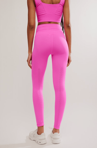 Good Karma Leggings Fuchsia Flirt - Sugar Co.