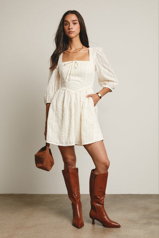 Gwen Dress Cream - Sugar Co.