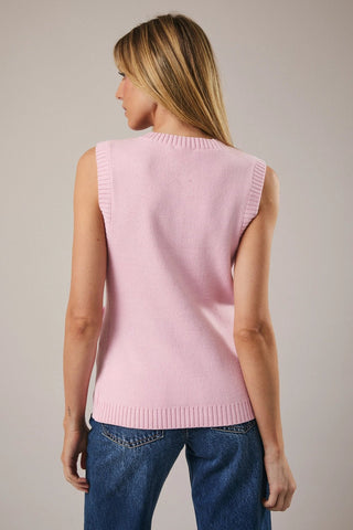 Hadley Lane Vest Pink - Sugar Co.