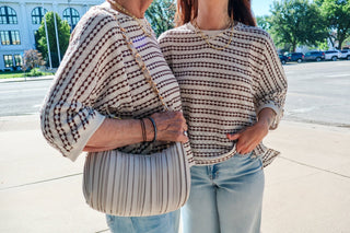 Harbor Breeze Knit Top Choco - Sugar Co.