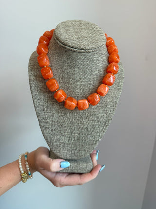Hart Design | Cubed Bead Necklace Heat Wave - Sugar Co.