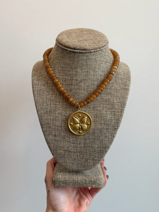 Hart Designs | Butterfly & Honey Necklace - Sugar Co.