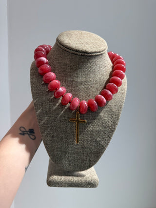Hart Designs | Cross Statement Necklace - Sugar Co.