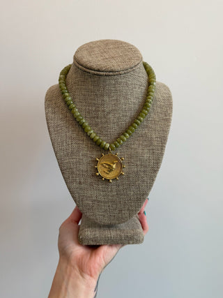Hart Designs | Green & Mallard Necklace - Sugar Co.