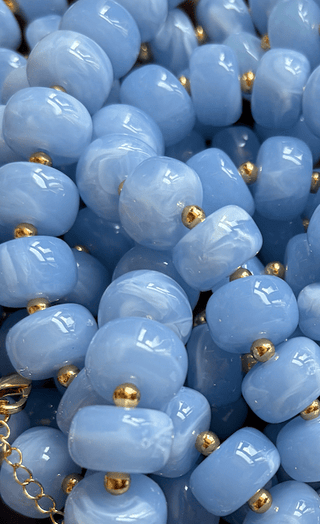 Hart Designs | Poppi Necklace Light Blue - Sugar Co.