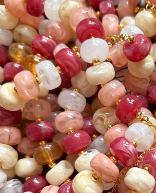 Hart Designs | Sprinkle Acrylic Necklace Pink Multi - Sugar Co.