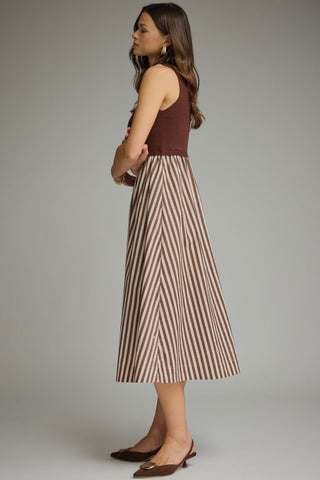 Harvest Hues Midi Dress - Sugar Co.