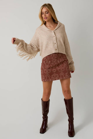 Harvest Print Skirt - Sugar Co.