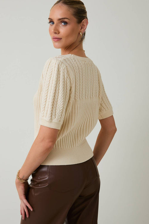Harvest Sweater Ivory - Sugar Co.